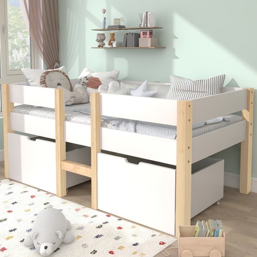 100 massivholz kinderbett - 100%,