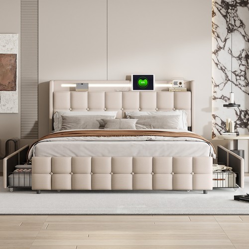 Doppelbett polsterbett - doppelbett,