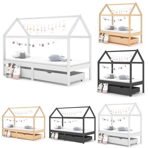 Kiefer kinderbett mit - kiefer,