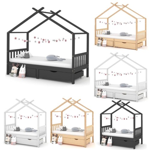 Kiefer kinderbett mit - kinderbett,