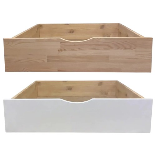 Bett holzschubladen kiefer - 2x,