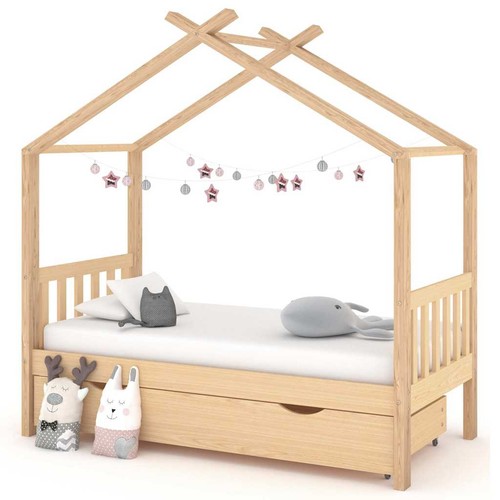Kinderbett mit schublade - kinderbett,