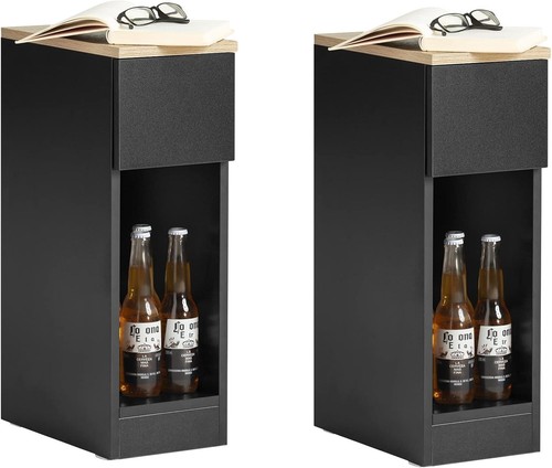 2er set nachttisch mit - nachttisch,