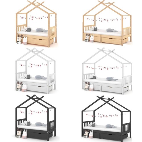 Kiefer kinderbett mit - kiefer,