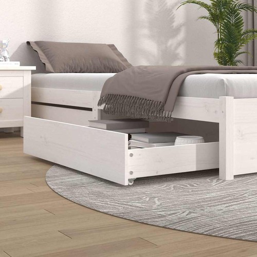 Bettschublade massivholz - 2x,